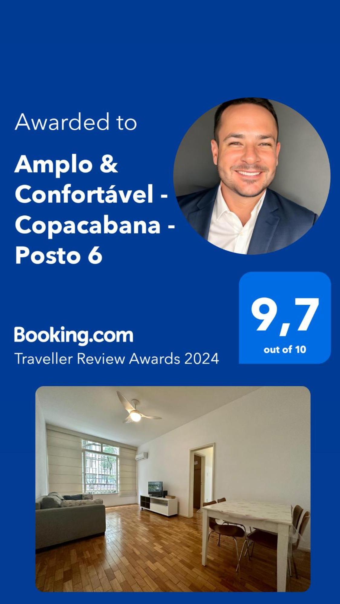 Amplo & Confortavel - Copacabana - Posto 6 Río de Janeiro